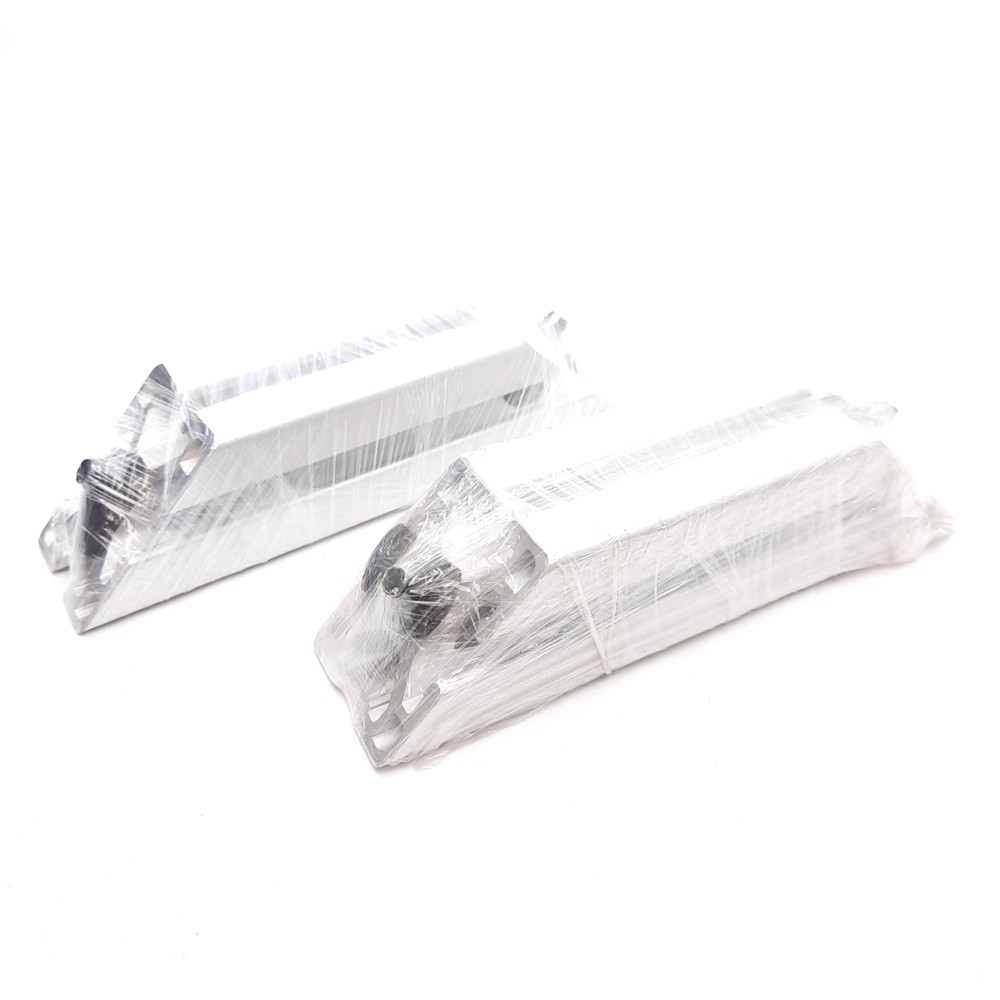 Lot of 2 80/20 2533 Aluminum Extrusion 45° Support 1515-ULS Profile 1.5×1.5x6in