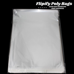 12×15 Clear Resealable T-Shirt/Apparel Self Seal Lip Tape Poly Plastic bags