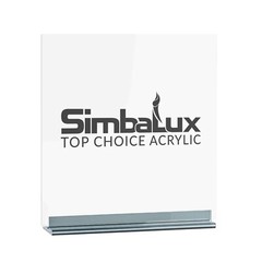 Clear Cast Plexiglass Acrylic Sheet 6×12 Multipurpose High-Clarity DIY Pack of 2