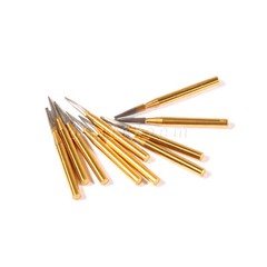 10 Pcs Dental Tungsten Carbide Trimming & Finishing Burs Drill Smooth FG 7901