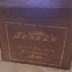Sunnen AN-111 Standard Cylinder Hone Manual, Case, Honing Stones, 3 in Plate