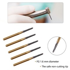 Dental Endo-Z Bur Carbide Tungsten Surgical Cutter Drill Burr 1.0*21mm 5pcs/pack