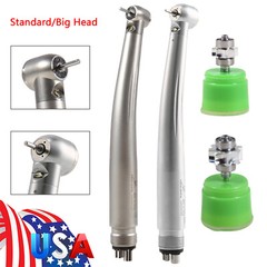 Dental LED E-generator High Speed Handpiece Standard Head/Large Torque 4 Hole YB