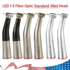 Yabangbang Dental Electric Handpiece 1:5 Contra Angle Fiber Optic High Speed NSK
