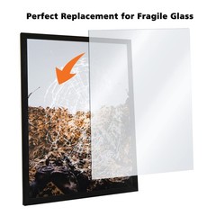 Plexiglass Sheets Acrylic Sheets 6 Pack of 8×10’’ 0.04 Thick Clear Plastic Ca…