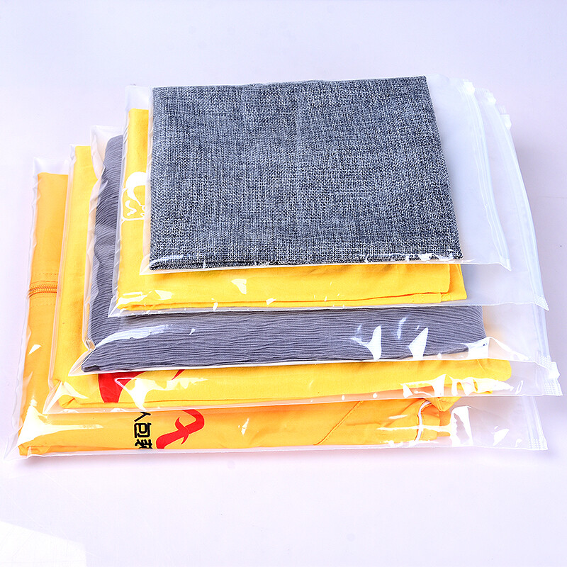 100x Garment Bags Clear Cello Plastic Self Seal Packaging For Clothing T-Shirts