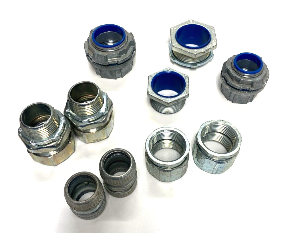 THOMAS & BETTS CONDUIT FITTING *VARIOUS SIZES* LOT OF 10* SIZES IN DESCRIPTION
