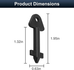 Dispenser Key for Kimberly Clark Cross Key 770767, Dispenser Cross Key for JRT J