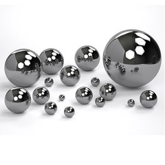 Tungsten Carbide Ball Bearings Steel Ball Beads Dia 0.5mm-40mm Solid Round Balls