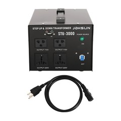 Heavy Duty 3000W Voltage 220V-110V 110V-220V Step Up/ Down Transformer Converter