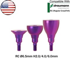 US Dental Healing Abutment NC/RC Healing Closure Caps Fit Straumann ITI BL/BLT