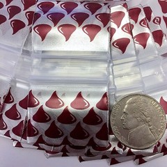 BaggiesSince1987 – 12510 ZipSeal DESIGN Bags 100PCS METALLIC CHOOSE, 👀Details🔽