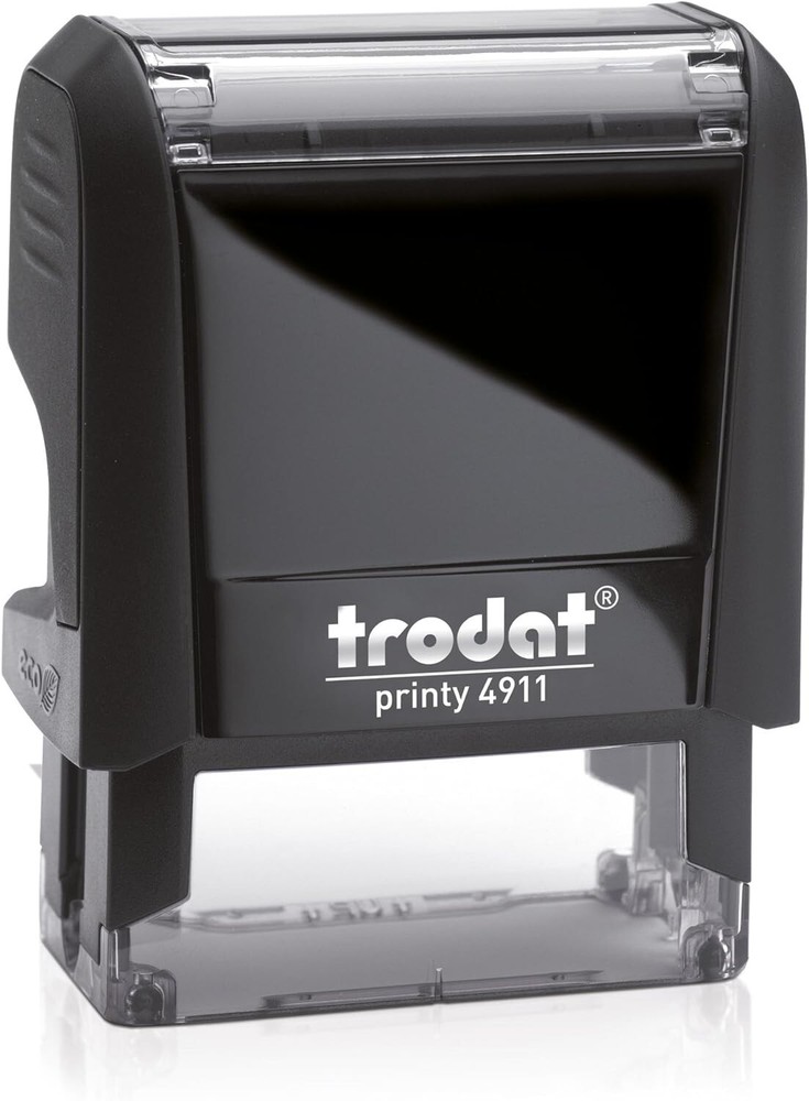 Trodat 4911 Custom Address Stamp – 9/16″ x 1-1/2″ – Multiple Ink Colors Availabl