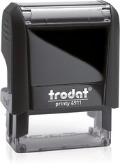 Trodat 4911 Custom Address Stamp – 9/16″ x 1-1/2″ – Multiple Ink Colors Availabl