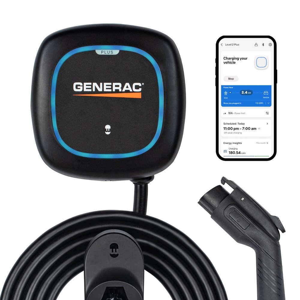 PUP2-U-1-5-N-GC2 Generac EV Charger Level 2 Plus 40A w/ 25′ Cable (Authorized)