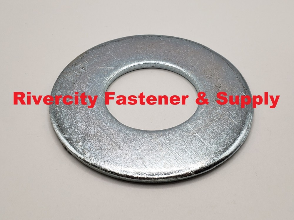 1-3/4 USS Flat Washers 1.75 inch washer 1-7/8 ID x 4″ OD Zinc Plated