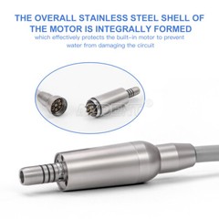AZDENT Dental LED micromotor motor eléctrico/contra angulo 1:1/1: 5 aumento USA