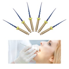 AZDENT Dental Endo Rotary Files X-Pro Gold Taper SX-F3 NITI Root Canal Files