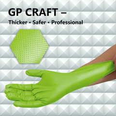 Heavy Duty Nitrile Gloves 8 Mil, Latex-Free, Large, Box of 1000, for Industrial