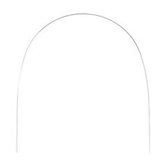 JMU 10PK Orthodontic Archwire Natural Stainless Steel Form Round Rectangular