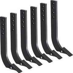 18” Box Blade Shank Scarifier Shanks Teeth 4 Holes Box Scraper Shank 1/5/6pcs