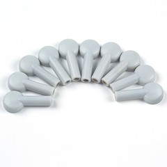 Needle 3.0mm to Snap ECG Adapters 10pcs per Bag