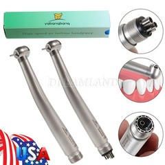 1-10 Yabangbang Dental LED E-generator/ High Speed Handpiece 4/2 Hole NSK Style