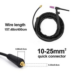 200A 110V/220V Gasless MIG Flux Core ARC/Lift TIG/MMA Welder &TIG Torch Home DIY