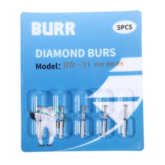 BURR Dent FG 1.60mm Diamond Burs For High Speed Handpiece Friction Grip sw