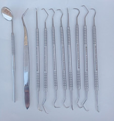 Dental Plastic Filling Plugger Condenser Composite Amalgam Filling Instruments