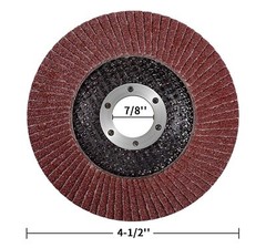 20x Flap Disc 4.5″ 4-1/2 40 60 80 120 Grit Angle Grinder Sanding Grinding Wheels
