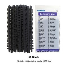 1000pcs Dental Orthodontic Ligature Ties Elastic Rubber Bands Braces ortodoncia