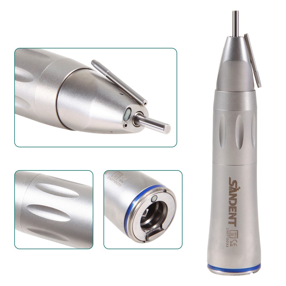 COXO Dental Surgical Straight Handpiece 1:1 Attachment Fiber Optic External NSK