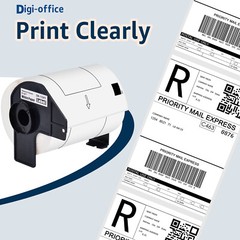 4″ x 6″ DK 1241 Address White Paper 200 Labels P/R For Brother QL-1100 1050N
