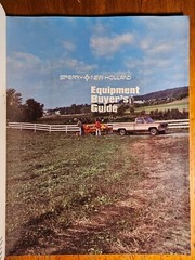 New Holland Equipment Buyer’s Guide Brochure Vol 24 No 7 6175157 1979