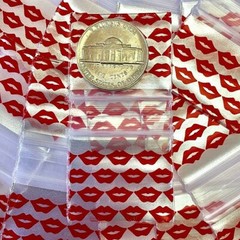 BaggiesSince1987- 12510-S ZIP SEAL “TOP DOG” DESIGN BAGS 1000 PCS, 👀Details🔽