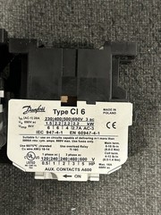 Lot Of 3 PCS DANFOSS (2) CI 16 And (1) CI 9 MAGNETIC CONTACTORS Comes As Shown
