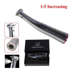 NSK Style Dental LED 45° Degree Surgical High Speed Handpiece Push Button 4 Hole