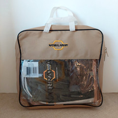 Natural Apiary Beekeeper Apiarist Jacket w/ Fencing Veil & Carrying Tote XSmall