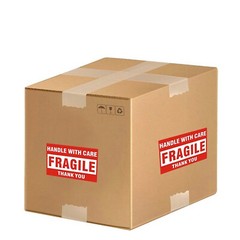 500 Fragile Stickers 2×3 Fragile Labels Sticker Handle With Care Mailing Label