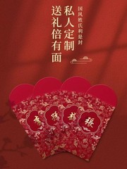 Custom 30pcs New Year Hong Kong Surname Red Envelope Lucky Money Gift Packet