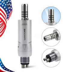 3 PCS Dental Low Speed Handpiece E-type Air Motor 4Hole Internal Spray fit KAVO