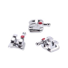 Dental Orthodontic Monoblock Brackets Braces Mini Roth/MBT 0.022/0.018 3/345 Hk