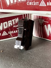 Wadsworth A40N A140 40 Amp 1 Pole 1P Type A Metal Foot Breaker A140N NEW!