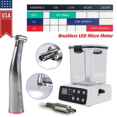 Dental Electric Motor 1:5 High Speed Handpiece Contra Angle