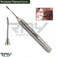 Set Of 3 Dental Periodontal Flex Periotome Titanium Tooth Extraction Instruments