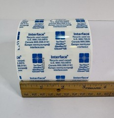 50 Pack Interface Floor Adhesive TacTiles For Carpet Tile Square Installation