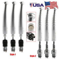 1-5 Yabangbang Dental Fast High Speed Handpiece with 4 Hole Quick Coupler Swivel
