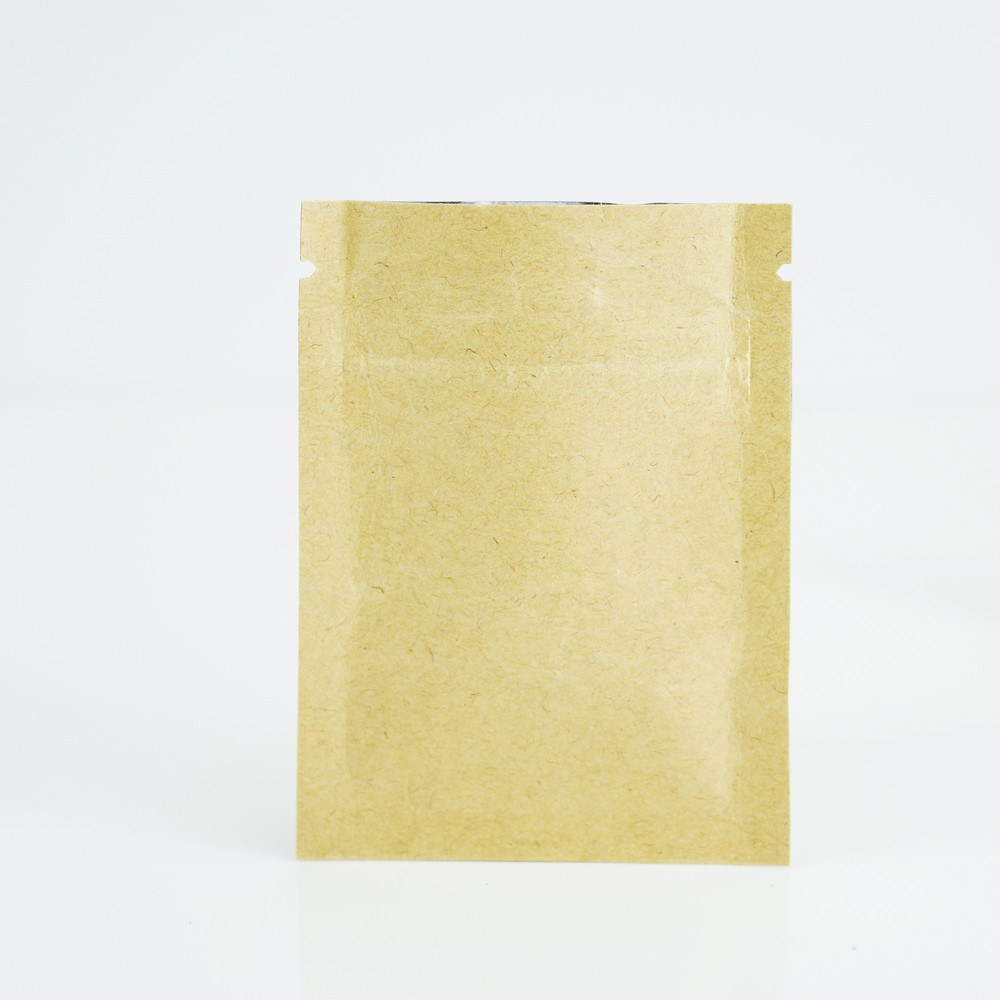 QQ Studio Pack of 100 6x8cm Double Sided Kraft QuickQlick™ Herb & Spice Bag