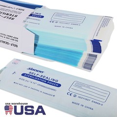 Sterilization Pouches- 3.5 ” x 10 ” Dental Medical Self Seal Pouch Bag 200 Bags